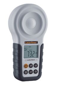 מד עוצמת אור מקצועי דיגיטלי עם חיבור חצובה - LASERLINER LuxTest-Master
