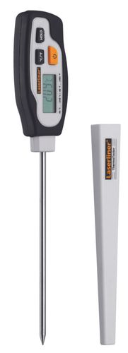 מד חום דיגיטאלי ThermoTester LASERLINER 082.030A עם חיישן דוקרן ומסך LCD למדידת טמפרטורות במזון ונוזלים