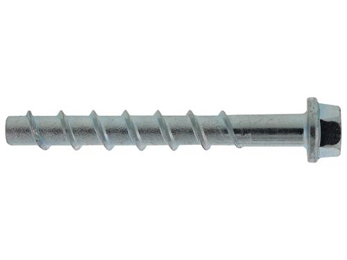מיתד בורג חורץ SPIT TAPCON HFL XTREM - מיתד מתקדם לבטון עם ראש משושה ועיצוב חריטה מיוחד לעיגון בבטון סדוק ולא סדוק בתנאים סיסמיים