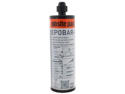 דבק עיגון כימי EPOBAR SPIT - וינילסטר נטול סטירן לעיגון קוצי זיון בבטון עם אישור ETA ועמידות אש 4 שעות
