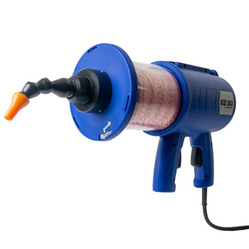 אקדח השחלת חוטי משיכה EZ ZEITLER EZ50 - מכשיר מקצועי לחשמלאים להשחלת חוטים בצנרת חשמל מפותלת בקוטר 18-50 מ