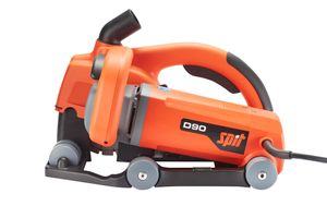 מחרצת קיר חשמלית עם 2 דיסקים ומוט ברזל - SPIT D90 2500W