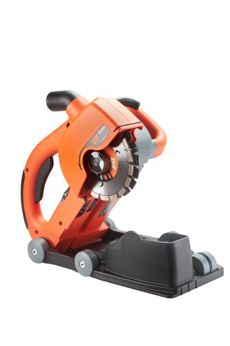 מחרצת קיר SPIT D90 811245 - מחרצת חשמלית מקצועית 2500W עם דיסקי יהלום לחריצת בטון ועבודה ללא אבק