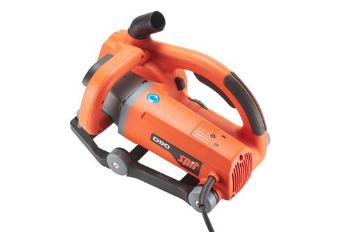 מחרצת קיר SPIT D90 811245 - מחרצת חשמלית מקצועית 2500W עם דיסקי יהלום לחריצת בטון ועבודה ללא אבק