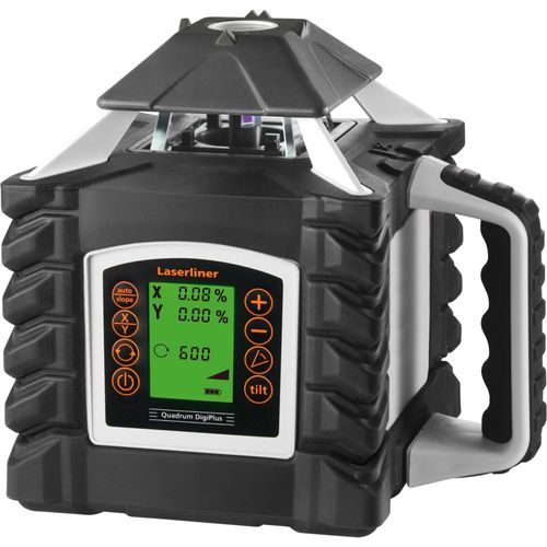לייזר שיפוע דו צירי דיגיטלי LASERLINER Quadrum DigiPlus 410S מק