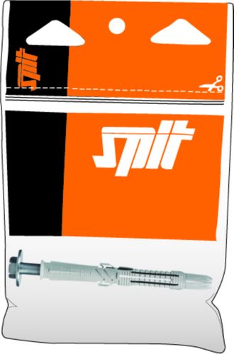 עוגן מכאני SPIT PROLONG F ראש טורקס בציפוי אבץ - מיועד לחומרי בסיס חלולים עם טכנולוגיית הרחבה מתקדמת