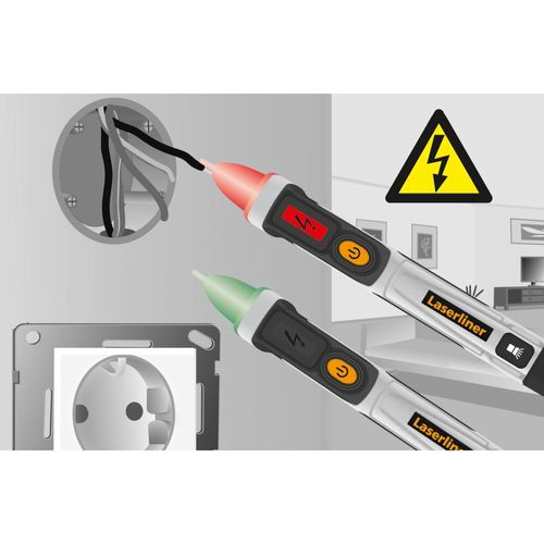 מכשיר זיהוי מתח חשמלי LASERLINER Active Finder Pro מק