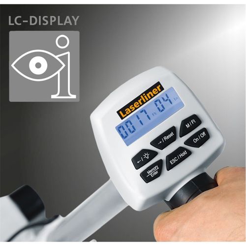 גלגלת מדידה אלקטרונית LASERLINER Roll Pilot D12 מק