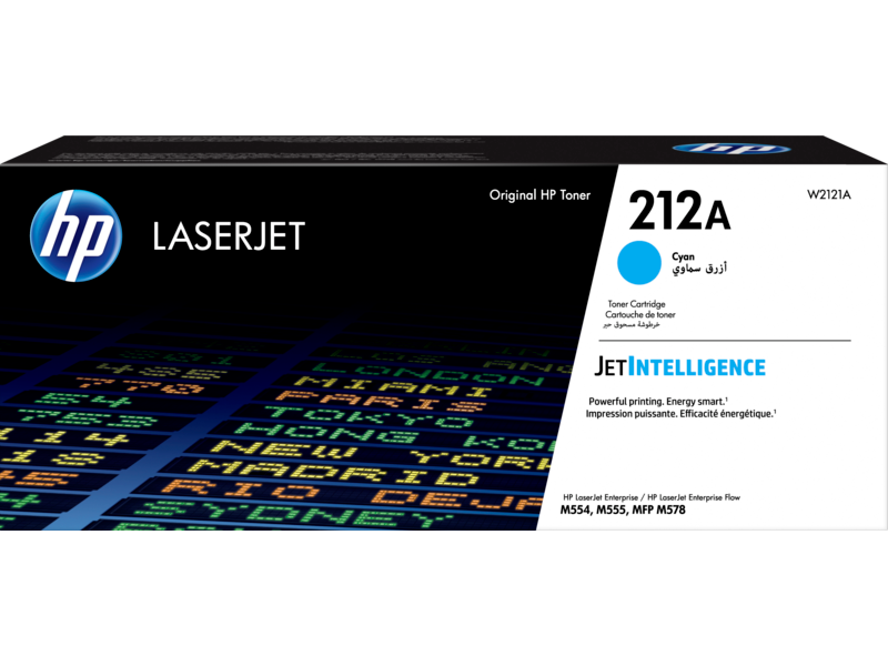 טונר כחול HP 212A Cyan Original LaserJet