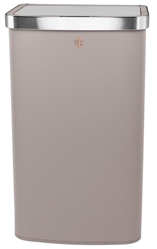 פח אשפה מעוצב חיישן אוטומטי Berlinger Haus Taupe BH9794 60L