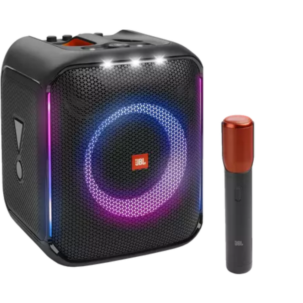 רמקול בידורית + מיקרופון אלחוטי JBL PartyBox Encore 100W - צבע שחור