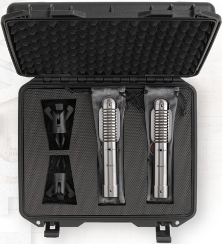 זוית נוספת Warm Audio Fen-tone Studio Ribbon Microphone Pair