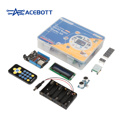ערכה, קיט, מתחילים בסיס Acebott ESP32