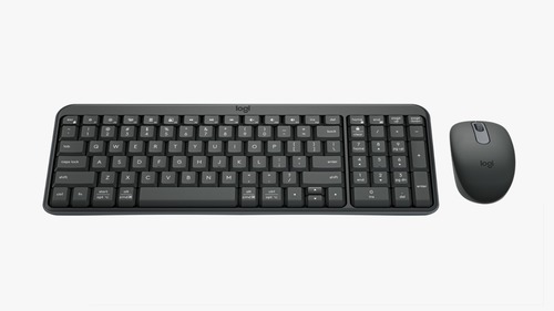 סט מקלדת ועכבר בלוטוס LOGITECH MK250 GRAPHITE  - גרפיט