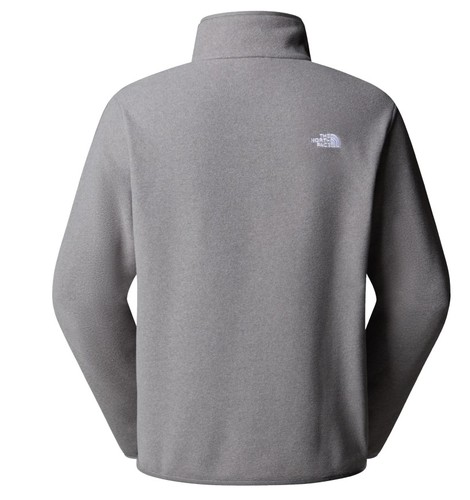 חולצת מיקרופליז גברים GLACIER 100 1/4 ZIP Mid Grey Heather