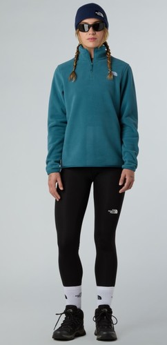 חולצת מיקרופליז נשים GLACIER 100 1/4 ZIP SPACE