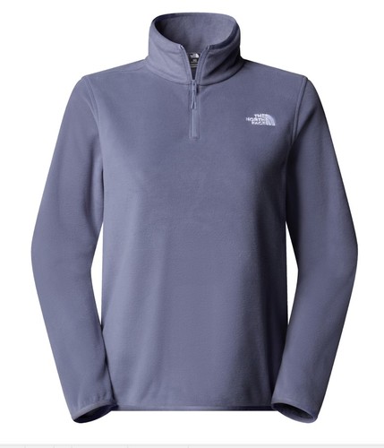 חולצת מיקרופליז נשים GLACIER 100 1/4 ZIP Twilight Galaxy