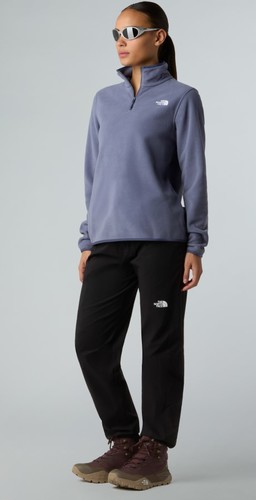 חולצת מיקרופליז נשים GLACIER 100 1/4 ZIP Twilight Galaxy