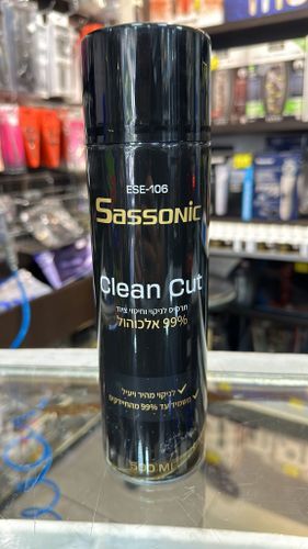  תרסיס לניקוי וחיטוי למכונות גילוח ESE106 Sassonic