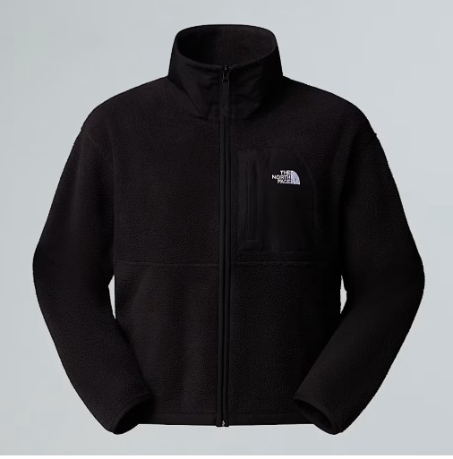 פליז נשים Yumiori Off-Peak Full-Zip Black