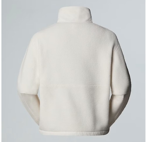 פליז נשים Yumiori Off-Peak Full-Zip White Dune