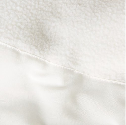 פליז נשים Yumiori Off-Peak Full-Zip White Dune