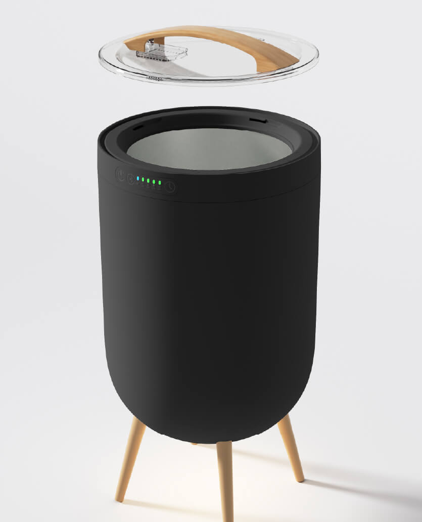 HOTBOX PREMIUM MUSIC שחור MYUBI, מתוך גלריית המוצר
