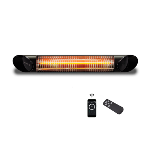 מנורת חימום אינפרא אדום קרבון BLADE S 2500W APP