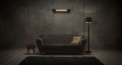 מנורת חימום אינפרא אדום קרבון BLADE S 2500W APP