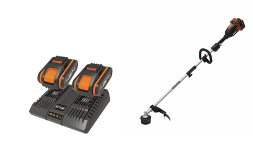 קוצץ קנטים נטען 40V NITRO WORX WG186E.92 [ 2 סוללות +מטען כפול  ]
