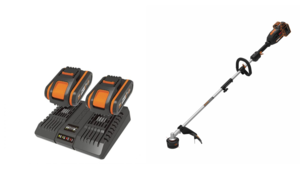 קוצץ קנטים נטען 40V NITRO WORX WG186E.92 [ 2 סוללות +מטען כפול  ]