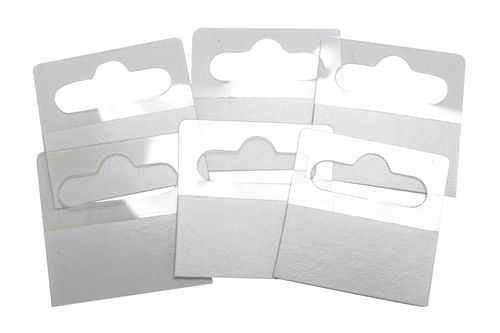 18 מדבקות מתלים שקופות PVC 5/4 לקישוטי סוכה