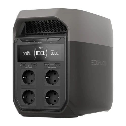 תחנת כח EcoFlow DELTA 3: תחנת כוח ניידת 1024Wh לבית ושטח | יבואן רשמי 