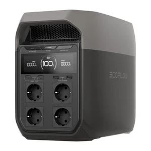 תחנת כח EcoFlow DELTA 3: תחנת כוח ניידת 1024Wh לבית ושטח | יבואן רשמי 