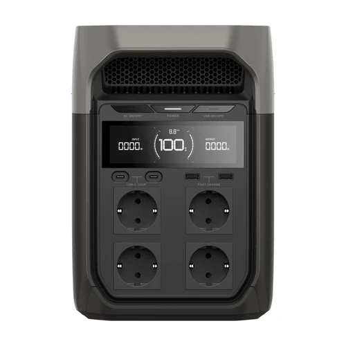 תחנת כח EcoFlow DELTA 3: תחנת כוח ניידת 1024Wh לבית ושטח | יבואן רשמי 