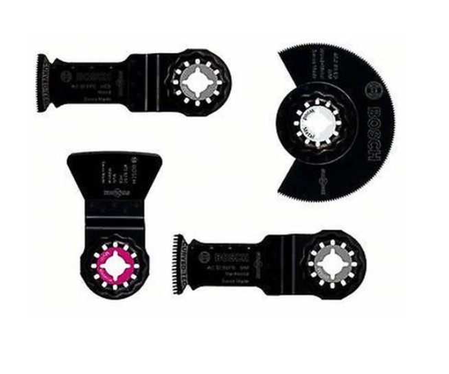 סט 4 להבים STARLOCK למולטיטול BOSCH