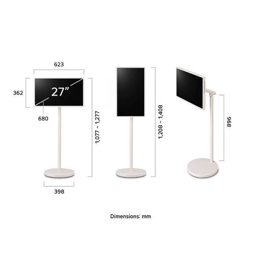 מסך טאץ' חכם נייד LG 27