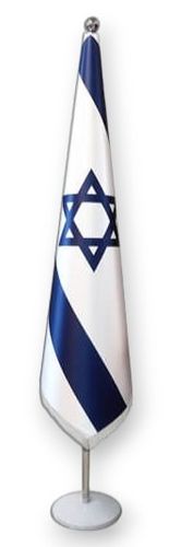 Luxurious floor cone flag