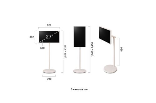 LG StandbyME 2 - מסך נייד חכם (2025)