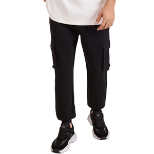 מכנס BALR מידות XS-XXL לגברים בגוון שחור קרגו
