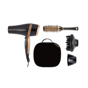 מייבש שיער מקצועי עם ערכת עיצוב מהודרת Remington D6960GP רמינגטון