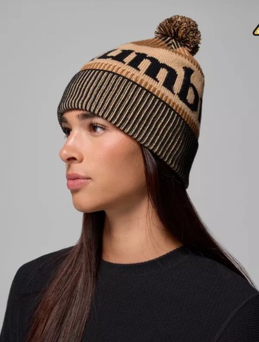 כובע גרב Polar Powder™ III Black/Camel Brown 