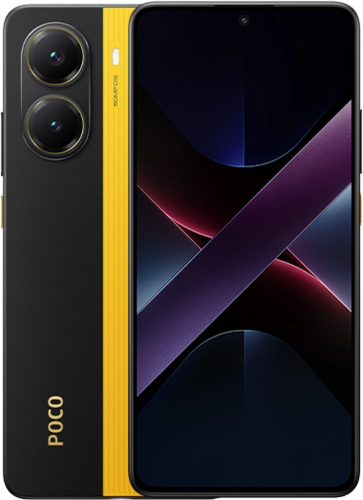 טלפון סלולרי Xiaomi Poco X7 Pro 5G 256/8GB, צבע שחור/צהוב Black/Yellow, שנתיים אחריות יבואן רשמי