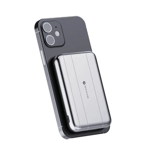 סוללת טעינה MIRACASE 5000mAh MAGSAFE כסוף