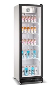 מקרר ויטרינה תעשייתי ג'נרל דגם GE410VIT שחור