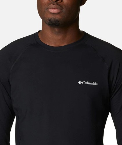 חולצה תרמית ארוכה לגברים - שחור Omni-Heat Infinity Knit L/S Crew