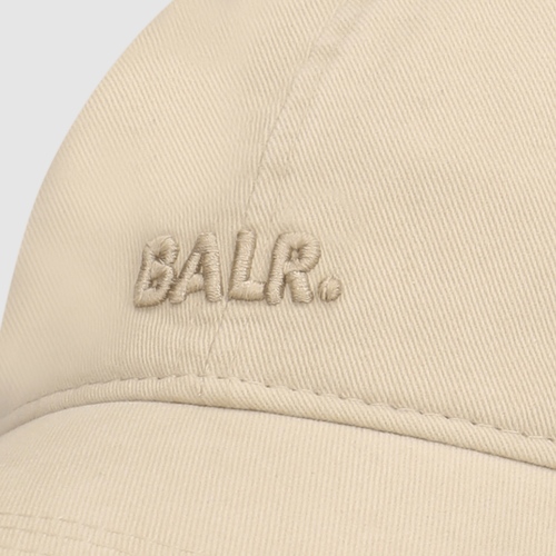 כובע מצחיה BALR לגברים בגוון קרם