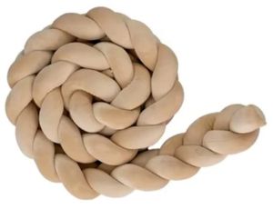 נחשוש צמה ארוך 3 מטר 100% כותנה - מוקה