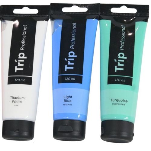 צבע אקריליק 120 מל TRIP