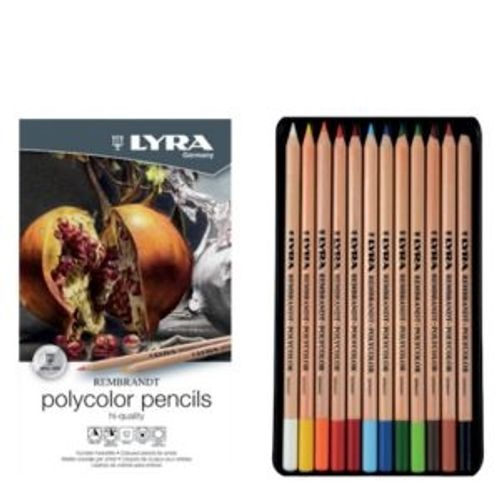 סט 12 עפרונות פוליקולור Polycolor LYRA REMBRANDT